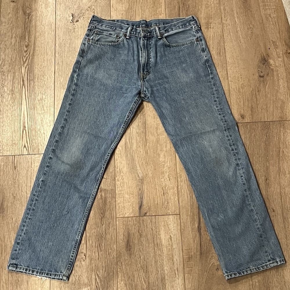 Levis‎ 505 Straight Leg Vintage Jeans Mens Size 36 x 32 Y2K Denim
